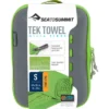 Sea To Summit TEK Frottee Mikrofaser Handtuch Small Lime