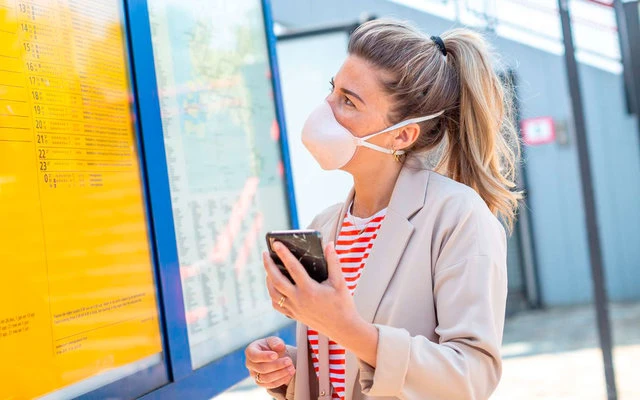 Koziol »HI Community Gesichtsmaske Rosa – Bild 2