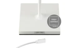 Sigor Nuindie Outdoor Akku-Tischleuchte Rund 380mm Weiß