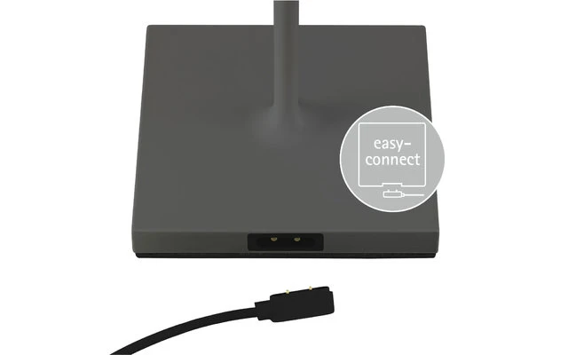 Sigor Nuindie Outdoor Akku-Tischleuchte Rund 380mm Weiß â€“ Bild 3