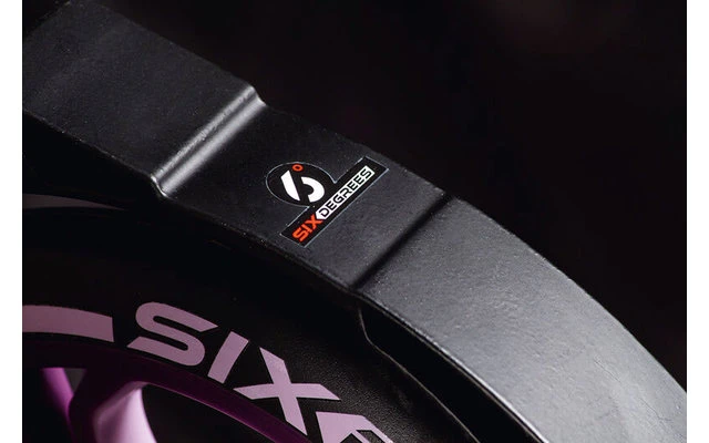 Six Degrees Aluminium Klappbarer Scooter Lila – Bild 3