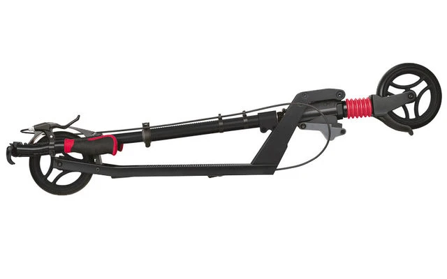 Globber One K 165 Klappbarer Scooter Mit Handbremse Silber – Bild 4