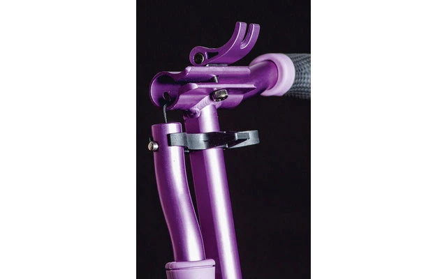 Six Degrees Aluminium Klappbarer Scooter Lila – Bild 5