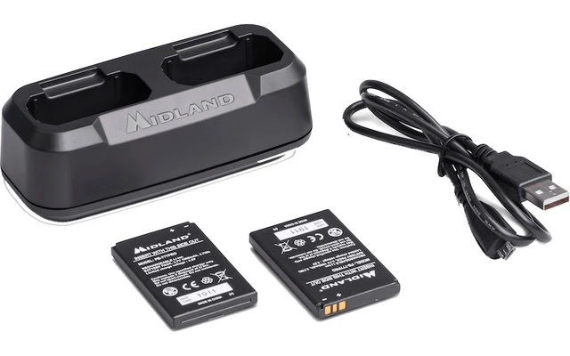 Midland 777 Pro PMR446 Sprechfunkgeräte 2 Stück Inkl. Akkus Und Ladegerät – Bild 6
