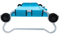 Disc-O-Bed Kid-O-Bed Einzelbett Runder Rahmen Ohne Seitentasche - Blau