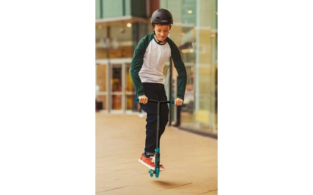 Globber GS 540 Klappbarer Stuntscooter Türkis – Bild 3