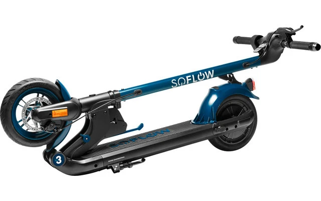 Scooter Soflow SO3 PRO 10.5 AH Klappbarer E-Scooter / Elektroroller Mit Blinker – Bild 2