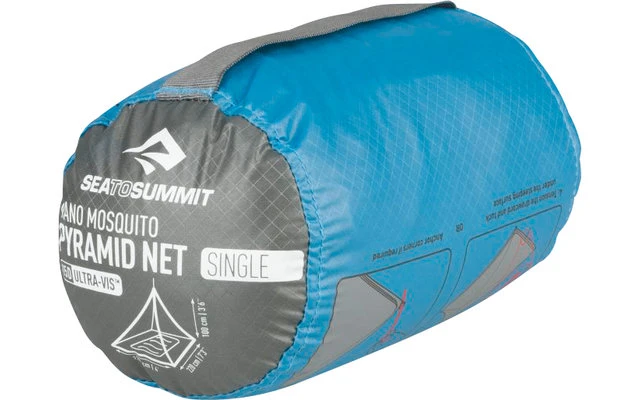 Sea To Summit Nano Mosquito Pyramid Net Single Moskitonetz 120x220x100cm – Bild 5