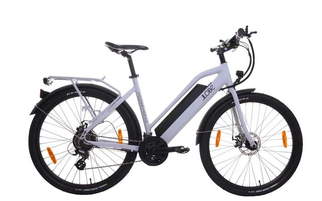 Llobe Voga Bianco Urban Trekking E Bike 27,5 Zoll 10,4 Ah – Bild 2