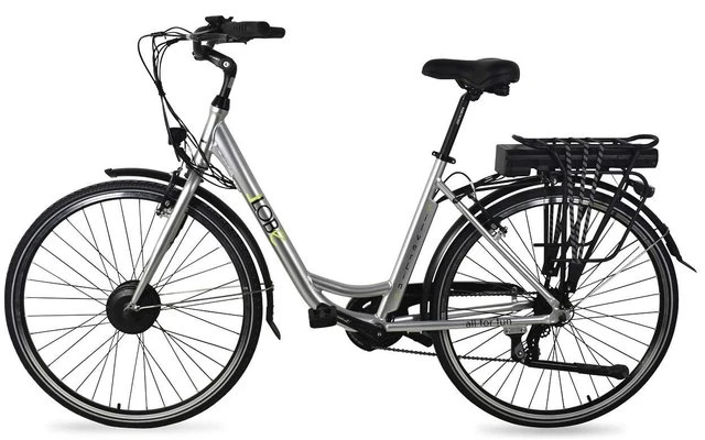 LLobe SilverLine City-E-Bike 28 Zoll 10 Ah Silber – Bild 2