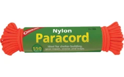 Coghlans Paracord Fallschirmseil 15,25 M Schwarz