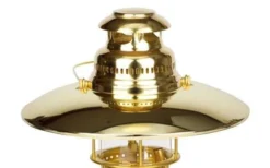 Petromax Reflektorschirm Vergoldet Für Petromax Lampe HK350/HK500