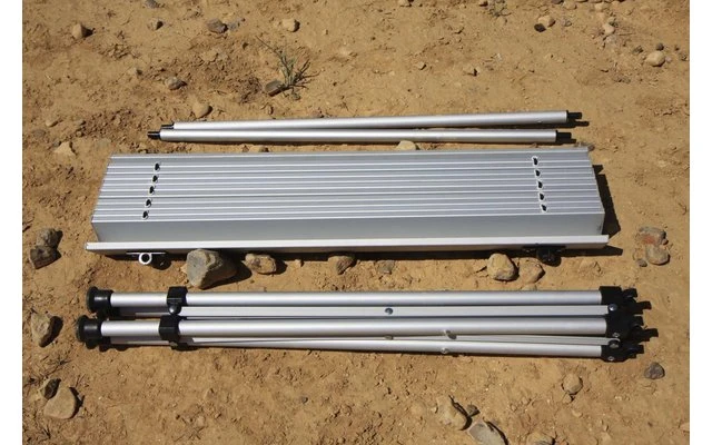 Basic Nature Travelchair Rolltisch Klein 70 X 70 Cm – Bild 3