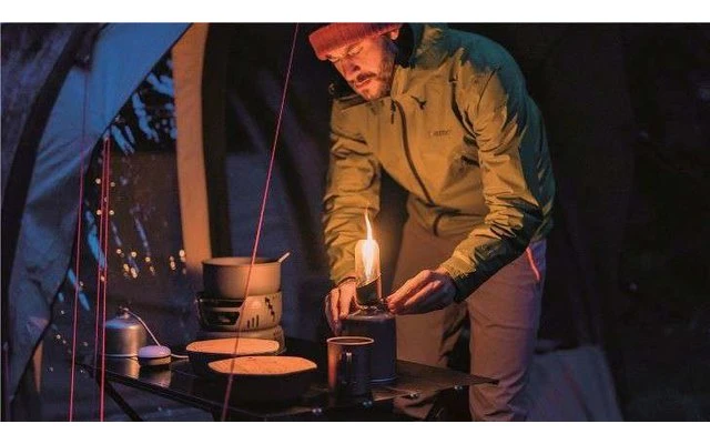 Robens Snowdon Gaslaterne EN417 Gaskartusche Schwarz – Bild 2