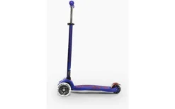 Micro Maxi Deluxe LED Kinder Kickboard Rot