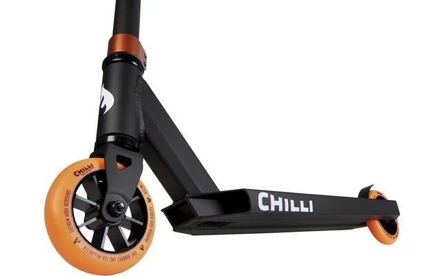 Chilli Stuntscooter Base Black/orange – Bild 7