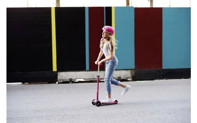 Micro Maxi Deluxe Kinder Kickboard Blau – Bild 6