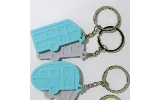 Pufz Schlüsselring Wohnmobil Grau – Bild 7