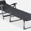 Crespo Lounger Air Deluxe Sonnenliege Schwarz
