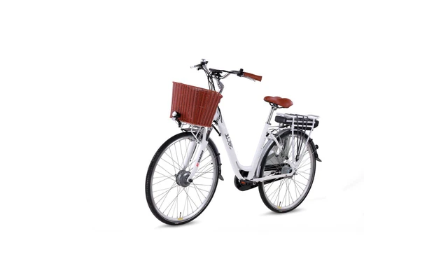 Llobe White Motion 3.0 City E-Bike 28 Zoll Weiß 13 Ah – Bild 3