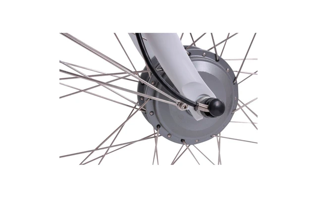 Llobe White Motion 3.0 City E-Bike 28 Zoll Weiß 13 Ah – Bild 4