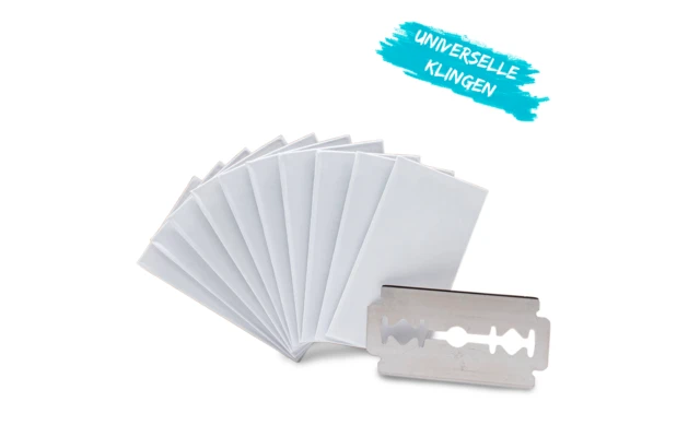 Chinchilla Rasierklingen Für Rasierhobel Universell 10 Stück – Bild 5