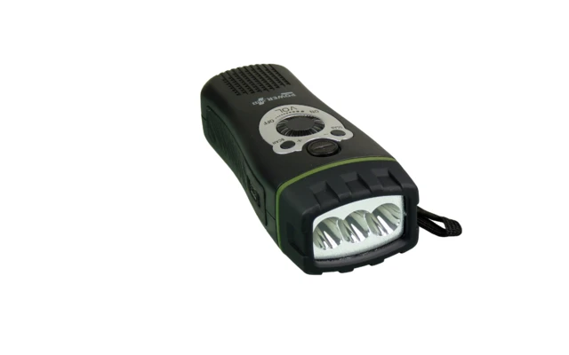 PowerPlus Wolf Dynamo USB LED Taschenlampe Und Radio 3,6 V 80 MAh – Bild 4