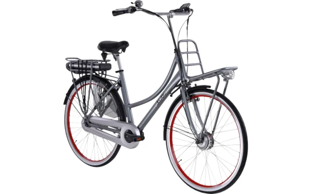 Llobe Rosendaal 3 Lady City E-Bike 28 Zoll Grau 13 Ah – Bild 2