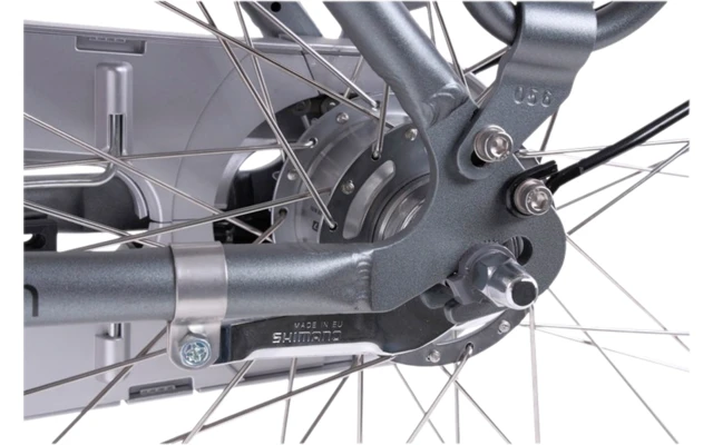 Llobe Rosendaal 3 Lady City E-Bike 28 Zoll Grau 13 Ah – Bild 7