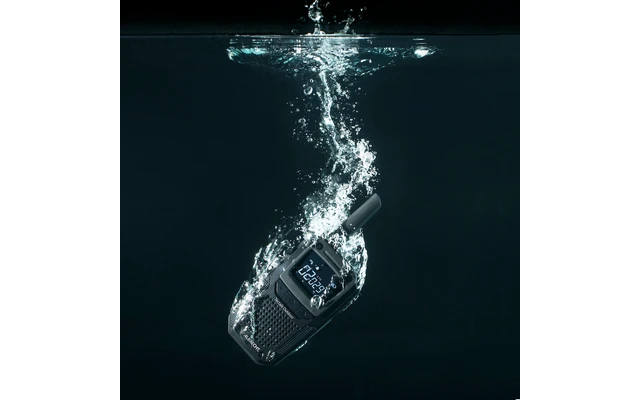 Albrecht Tectalk Outdoor PMR446 Sprechfunkgerät Mit Standlader / Gürtelclip – Bild 3