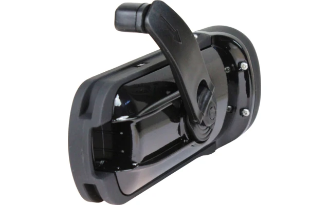 Powerplus Barracuda LED Wasserdichte Kurbel/Solartaschenlampe – Bild 2