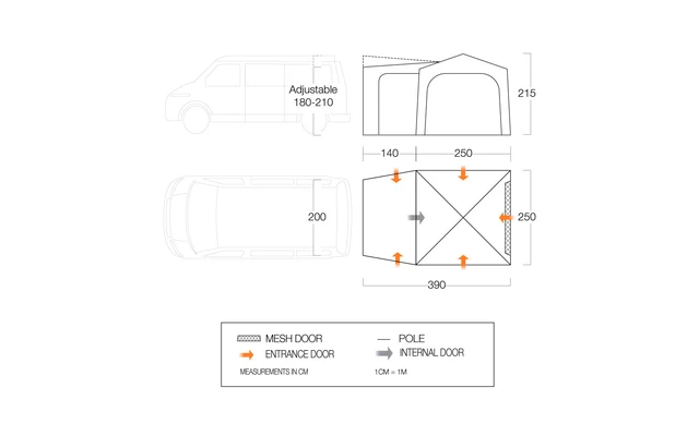 Vango Tailgate Hub Low – Bild 4