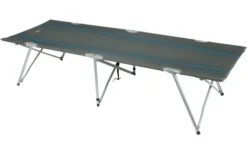 High Peak Oviedo Camping Faltbett 190 X 65 X 45 Cm Dunkelgrau/blau