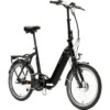 ALLEGRO E-Bike Faltrad Andi 3 Plus 374 20", Schwarz