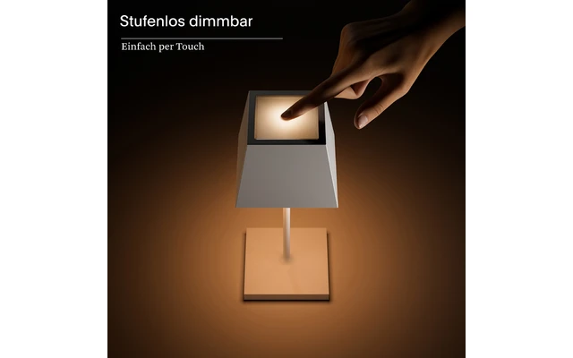 Sigor Akku-Tischleuchte Nuindie Mini 250 Mm Salbeigrün – Bild 2