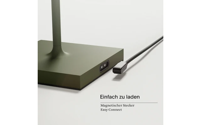 Sigor Akku-Tischleuchte Nuindie 380 Mm Tannengrün – Bild 4