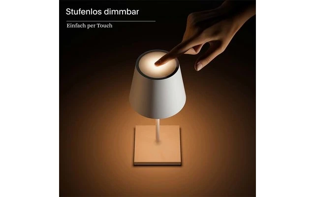 Sigor Akku-Tischleuchte Nuindie Mini 250 Mm Salbeigrün – Bild 7